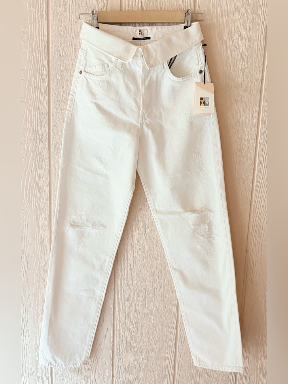 Jean Atelier White Jeans Size 24